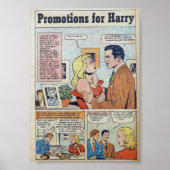 Poster Romance vintage (Devant)