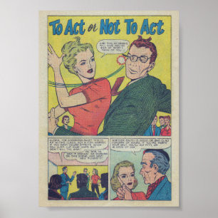 Poster Romance vintage