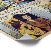 Poster Romance vintage (Coin)