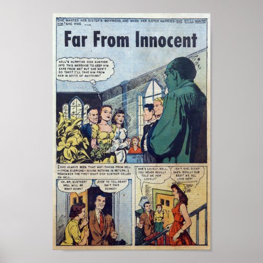 Poster Romance vintage (Devant)