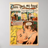 Poster Romance vintage (Devant)