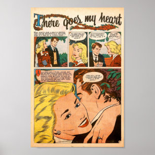 Poster Romance vintage