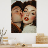 Poster Romance vintage (Cuisine)