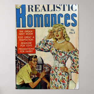 Poster Romance vintage
