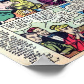 Poster Romance vintage (Coin)