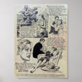 Poster Romance vintage (Devant)