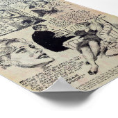 Poster Romance vintage (Coin)