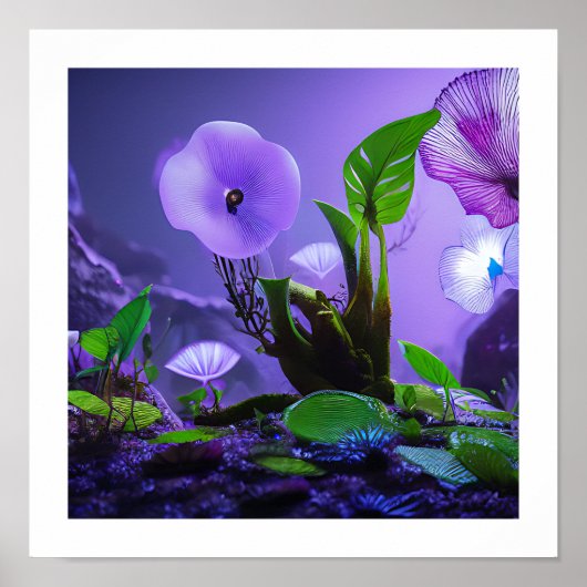 Poster Romance Violet (Devant)