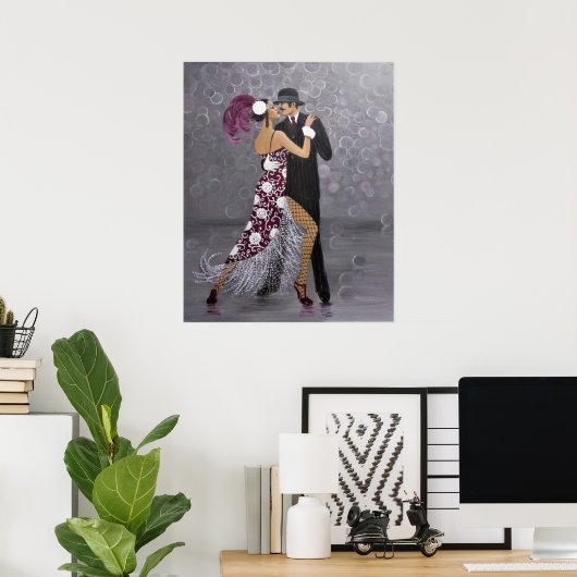 Poster Romancer le tango (Bureau à domicile)