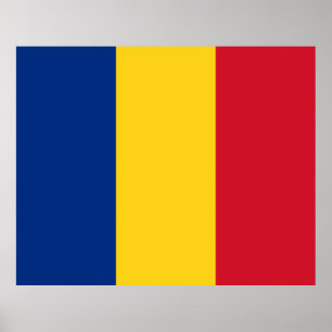 Poster Romanian Flag (Romania)