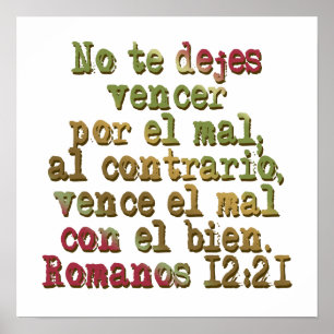 Poster Romanos 12:21