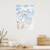 Poster Romans 8:28 All things God works for the good (Cuisine)