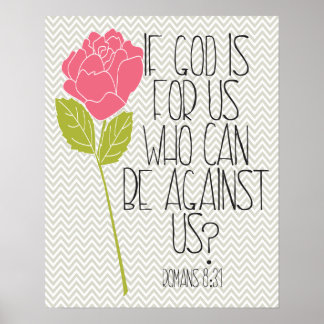 Poster Romans 8:31