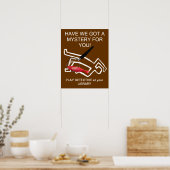 Poster Romans policiers (Cuisine)