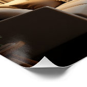 Poster Romantic City Night with Heart Lights (Coin)