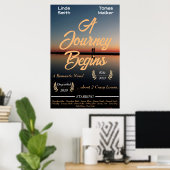 Poster Romantic couple and family movie design (Bureau à domicile)