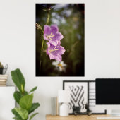 Poster Romantic Dark Flowers – Botanical Fantasy Boho (Bureau à domicile)
