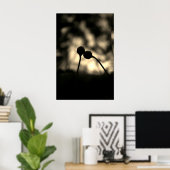 Poster Romantic Moody Flowers – Botanical Fantasy Boho (Bureau à domicile)