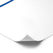 Poster Romantic Sapphire Blue Événement privé (Coin)