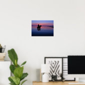 Poster romantique du lever du soleil (Bureau à domicile)