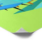 Poster romantique Retro Gay Couple (Coin)