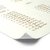 Poster Romantique rustique Colibri Kiss Amour OiseauMaria (Coin)