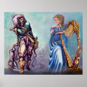 Poster romantique sur le flirt (Devant)