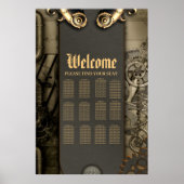 Poster Romantisme dans les roues et les tubes l'âme steam (Devant)