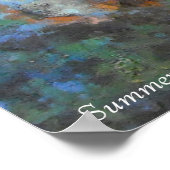 Poster Romantisme d'été. (Coin)