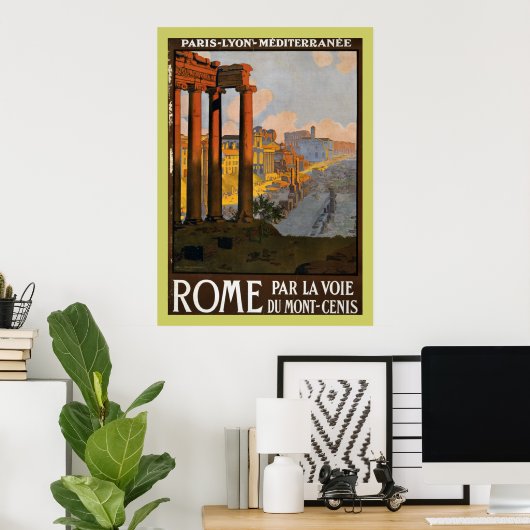 Poster Rome (Bureau à domicile)