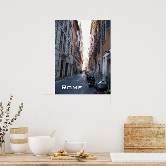 Poster Rome (Cuisine)