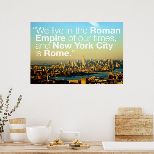 Poster Rome (Cuisine)