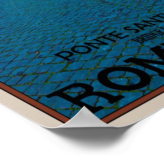 Poster Rome - Castel Sant'Angelo (Coin)