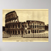 Poster Rome, Colisée en c. 1900 (Devant)