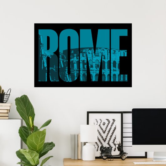 Poster Rome Graphic (Bureau à domicile)