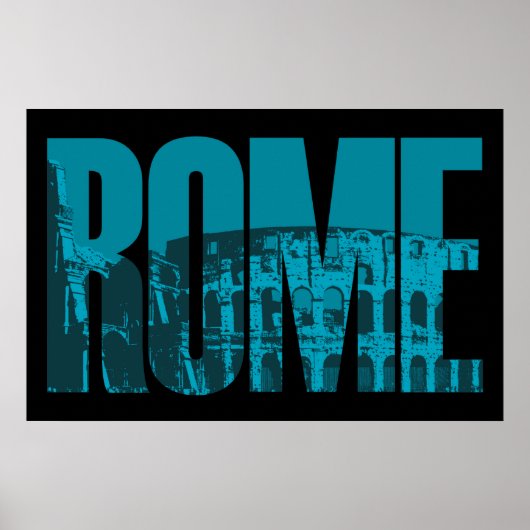 Poster Rome Graphic (Devant)