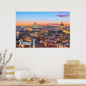 Poster Rome, Italie (Cuisine)