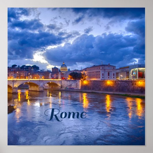 Poster Rome Italie Belle (Devant)