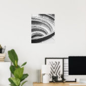 Poster Rome Italie, Escalier du Vatican (Bureau à domicile)