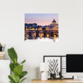 Poster Rome Italy (Bureau à domicile)