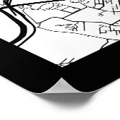 Poster Rome Italy Map (Coin)