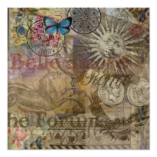 Poster Rome Italy Travel Vacation (Devant)