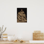 Poster Rome, Michel-Ange, Pieta (Cuisine)