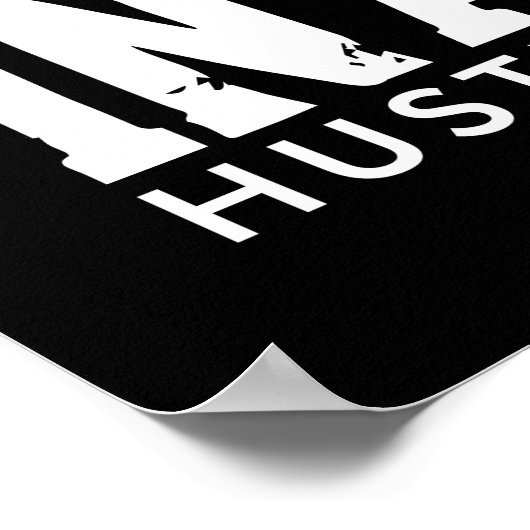 Poster Rome n'a pas été construite en une journée - Hustl (Coin)