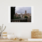 Poster Rome par un jour pluvieux (Cuisine)