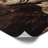 Poster Rome, Route à travers le Forum (Coin)