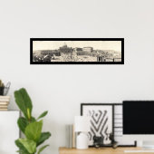 Poster Rome Saint Pierre, Italie Photo 1909 (Bureau à domicile)