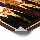 Poster Rome - Temple de Vénus et Roma (Coin)