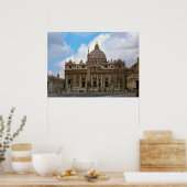 Poster Rome, Vatican, Basilique Saint-Pierre (Cuisine)