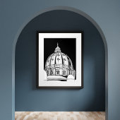 Poster Rome Vatican City St Peter's Dome Imprimer